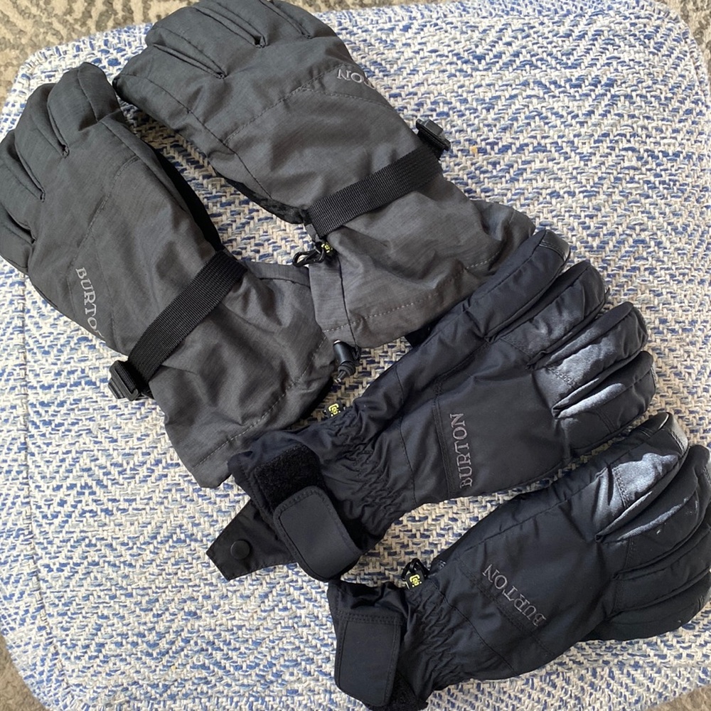 Burton size large gloves 2 pair